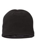 Dri Duck 8 1/2 Epic Performance Fleece Beanie - Black, One Size