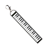 Signoogle Piano Themed Lanyard Tag With Swivel Lobster Clasp For Bag Luggage Backpack Laptop Travelers Students Worker L X H 5 X