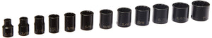 Grey Pneumatic (1202 3/8'' Drive 12-Piece 12-Point Standard Length Socket Set