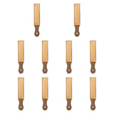 TRENDIVIBE 10x Sandpaper Pencil Sharpeners Sandpaper Pointer for Students Chalk Crayons 16cmx3cm