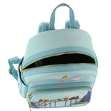 Loungefly Dumbo 80Th Anniversary Don'T Just Fly Mini Backpack Light Blue