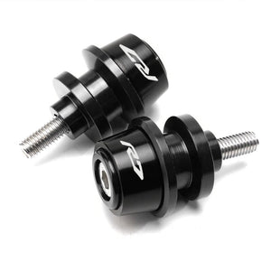 Mowok Swingarm Spool Slider Fits For Yamaha R7 Yzfr7 Yzf R7 2021 2022 Motorcycle Accessories Stand Screws (Black)