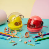 Geeta Store Helmet Design Sharpener, Kawaii Sharpener for Pencil Sharpener for Kids, Fancy Sharpeners, School & Office Stationer