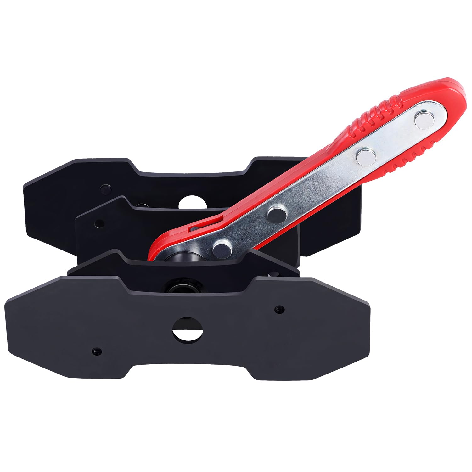 YSTOOL Brake Caliper Press Tool Car Piston Spreader Pad 360 Degree Swing Ratchet Hand Wrench Expander for Single Twin Quad Pisto