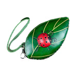 Enakshi Leaf Purse Lady Handbag Fashion Women Wallet For Commuting Street Party Green|Clothing Shoes & Accessories | Womens Acce