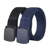 Niddleman Nylon Belt For Men | Adjustable Tactical Automatic Buckle | No Hole Casual Waist Belt For Jeans, Trousers & Outdoor We