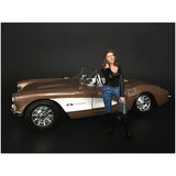 American Diorama Ladies Night Lindsay Figurine for 1/18 Scale Models
