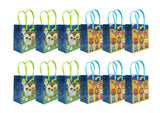 Tiny Mills Nativity Party Favor Bags Treat Bags, 12 Pack