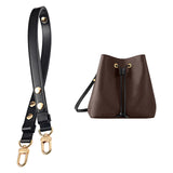 jiesinlov Bag Strap Genuine Leather Shoulder Strap Replacement,Three Gears Adjustable Soft Purse Strap for Speedy 20 25 30 35,Ne