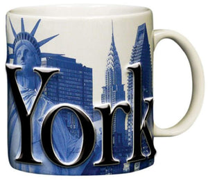 Americaware - City of New York Souvenir Ceramic Coffee Mug / Cup - 18oz