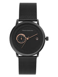 French Connection Analog Black Dial Men'S Stainless Steel Watch-Fcn00025B