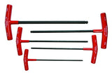 Bondhus 75148 Set of 5 Balldriver Thandles with ProHold Tip, sizes 410mm