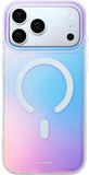 SCORPIFY for iPhone 17 Pro Case [Compatible with MagSafe] with Gleam Iridescent Veil, Gradient Matte Clear Cute Magnetic Phone C