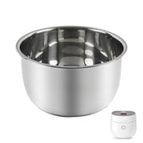 Replacement Rice Cooker 6Cup Inner Pot Only Compatible with CUCKOO CR0675FW 304 Stainless Steel Inner Bowl with MultiPly Ba