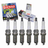 6 pc DENSO Platinum TT Spark Plugs compatible with Nissan Frontier 4.0L V6 2005-2016