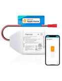 Smart Garage Door Opener Remote, Compatible with Apple HomeKit, Amazon Alexa, Google Assistant, SmartThings, Multiple Notificati
