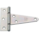National Hardware N129-031 V286 Extra Heavy T Hinges in Zinc plated, 2 pack