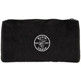 Klein Tools VDV770500 Nylon Zipper Pouch, Divided Black Tool Bag, Various Use Including Klein Tools Tone and Probe Kit Cat. No.