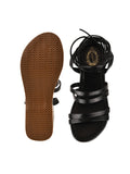 Shoetopia Retro Style Black Platform Heels For Women & Girls /Uk6,Black,6,B0BV6XC42V