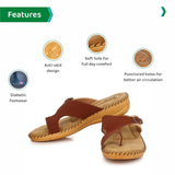 Ortho Joy Women'S Extra-Soft Doctor Ortho Slippers - Brown,Brown,10,B09ZRSG9VG