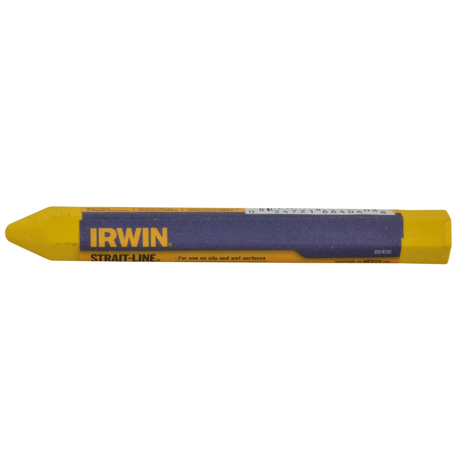 12 Pack Irwin 66404 Strait-Line 4-12 Black Marking Lumber Crayons