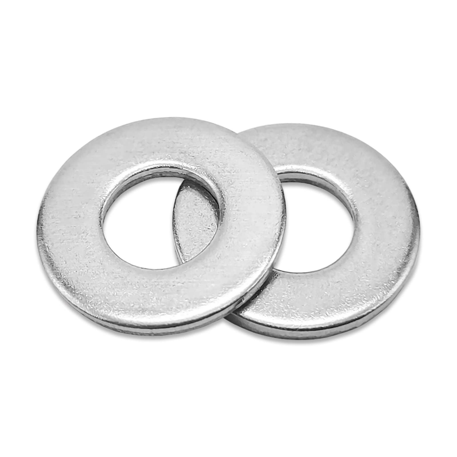 14 Stainless Flat Washer,58 Outside Diameter,18-8 (304) Stainless Steel,150 Pcs