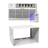 OLMO 14,000 btu 230V Through-the-Wall Air Conditioner with Remote Control and built in Smart Kit, Cooling Only (R32 Refrigerant)