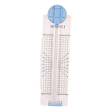 SNAPPSY 4 in 1 Paper Cutter Trimmer Craft Paper Cutting Machine for Labels Scrapbook Blue