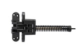 SOSS 218IC Zinc Invisible Closer for 1.75 Doors, Black ECoat Exterior Finish, #10 x 1.5 inches (218ICUS19)