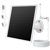 6W Solar Panel for Ring Camera, Solar Charger Compatible with Ring Spotlight/Stick Up Cam Battery/Plus/Pro, Waterproof Solar Cha