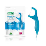 Sunstar 888JC GUM Advanced Care Flossers, Fresh Mint, Vitamin E & Fluoride, 150 Count (packaging may vary)