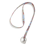 Vera Bradley Women's Cotton Lanyard, Provence Paisley, One Size