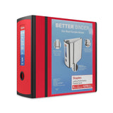 Staples Better Binder, Red, 1000-Sheet Capacity, 5
