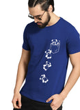 Adro Men'S Graphic Printed T-Shirt (Rnr-M-Poc-Rb_Royal Blue_S)