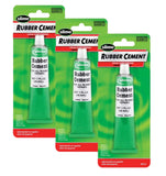 Slime 1051A Rubber Cement 1 oz, Pack of 3