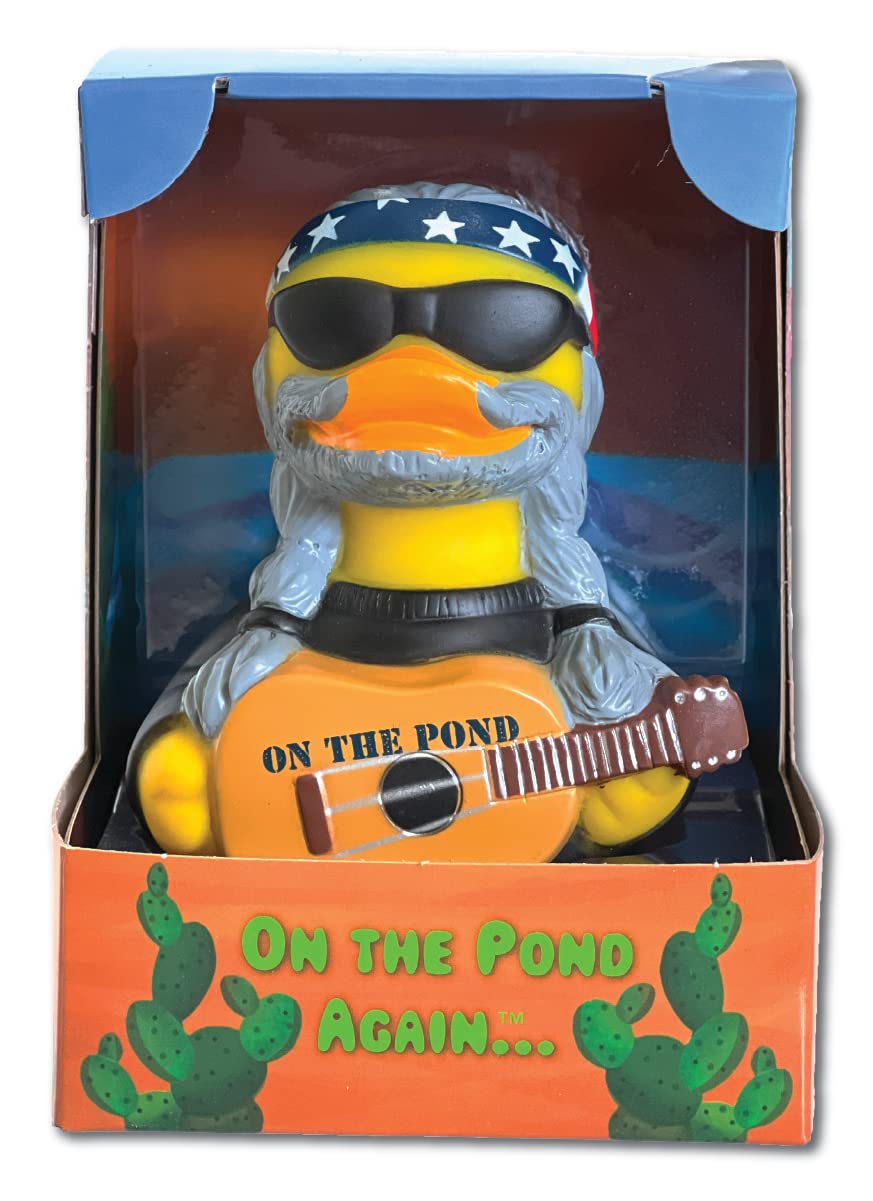 Celebriducks On The Pond Again Floating Rubber Ducks - Collectible Bath Toy Gift For Kids & Adults Of All Ages