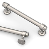 Asidrama 10 Pack 5 Inch(128mm) Brushed Satin Nickel Kitchen Cabinet Handles, Cabinet Pulls Kitchen Cabinet Hardware for Cupboard