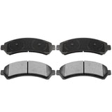AUTOMUTO 4PCS Front Ceramic Disc Brake Pads Set D726 For Chevrolet Blazer S10 For GMC Jimmy Sonoma For Isuzu Hombre For Oldsmobi