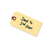Avery 12303 Shipping Tags,No 3, Plain, 33/4Inch x17/8Inch , 1000/BX, Manila