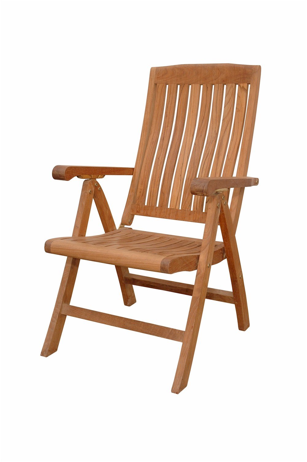 Anderson Teak Chr-120 - No Cushion Katana 5-Position Recliner Armchair