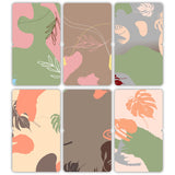 woopme Set of 5 Abstract Color Leaf Magnetic Bookmark for Book Lovers Readers Students Gift Magnetic Page Clips Folding