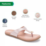 Ortho Joy Fancy Doctor Slippers || Comfortable Sandals For Women Stylish,Light Pink,8,B0B6BQQ6YX