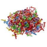 ECOMISTIQ 200 Pieces Metal Round Head Brads Paper Craft Scrapbook Fasteners Multicolor|Brads|Scrapbooking|Craft Materials|Home &