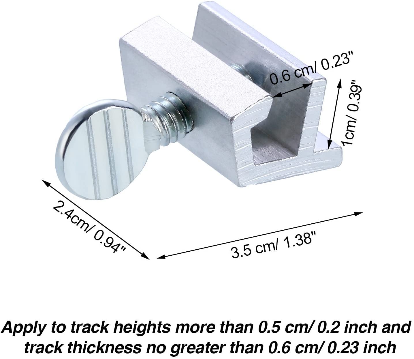 1 X Lot of 4 Pcs Sliding Window Lock (12 Pack)