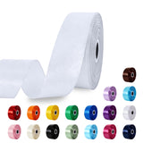 ZHIAXTON White Ribbon 1 1/2 Inch, 60 Yards Single Face White Satin Ribbon for Gift Wrapping, Flower Bouquet Handmade Bows Roses 
