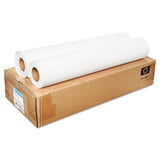 HP CH022A Everyday Matte Polypropylene Film, 8 mil, 2 Core, 24 x 100 ft, White, 2 Rolls