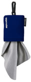 SPUDZ Classic | Microfiber Cloth Screen Cleaner and Lens Cleaner | Open Bottom | Navy Blue | 10 x 10 Inches