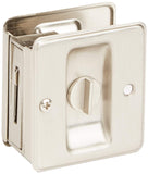 SCHLAGE LOCK CO SC991B619 Sliding DR Lock, Satin Nickel
