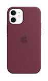 Apple iPhone 12 mini Silicone Case with MagSafe - Plum