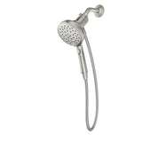 Moen Verso Spot Resist Brushed Nickel Handshower, Removable Shower Head with Magnetix Docking System, 60 Hose, 220H2SRN